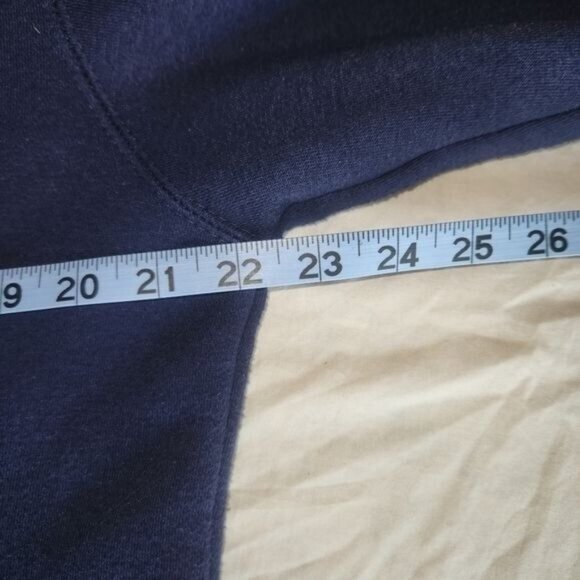 ROCK N ROLL HALL OF FAME 1/2 zip pullover hoodie Adult small preowned - Picture 8 of 10